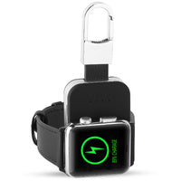 HKM-509971 Compact Wireless Charger for Apple Watch with Built-in Battery, 1000mAh Capacity