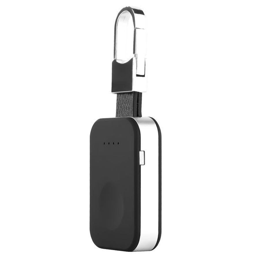 HKM-509971 Compact Wireless Charger for Apple Watch with Built-in Battery, 1000mAh Capacity