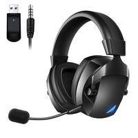 HKM-510099 Wireless Over-Ear Gaming Headphones with Microphone - 2.4G Dual-Mode, Designed for E-Sports and Gaming Consoles