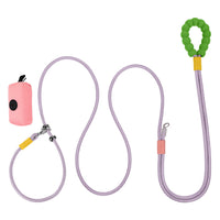 HKM-5101117 Crossbody Pet Harness with Safety Rope and Waste Bag Holder in Multiple Colors