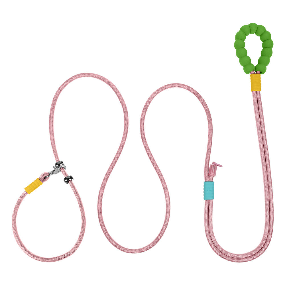 HKM-5101117 Crossbody Pet Harness with Safety Rope and Waste Bag Holder in Multiple Colors