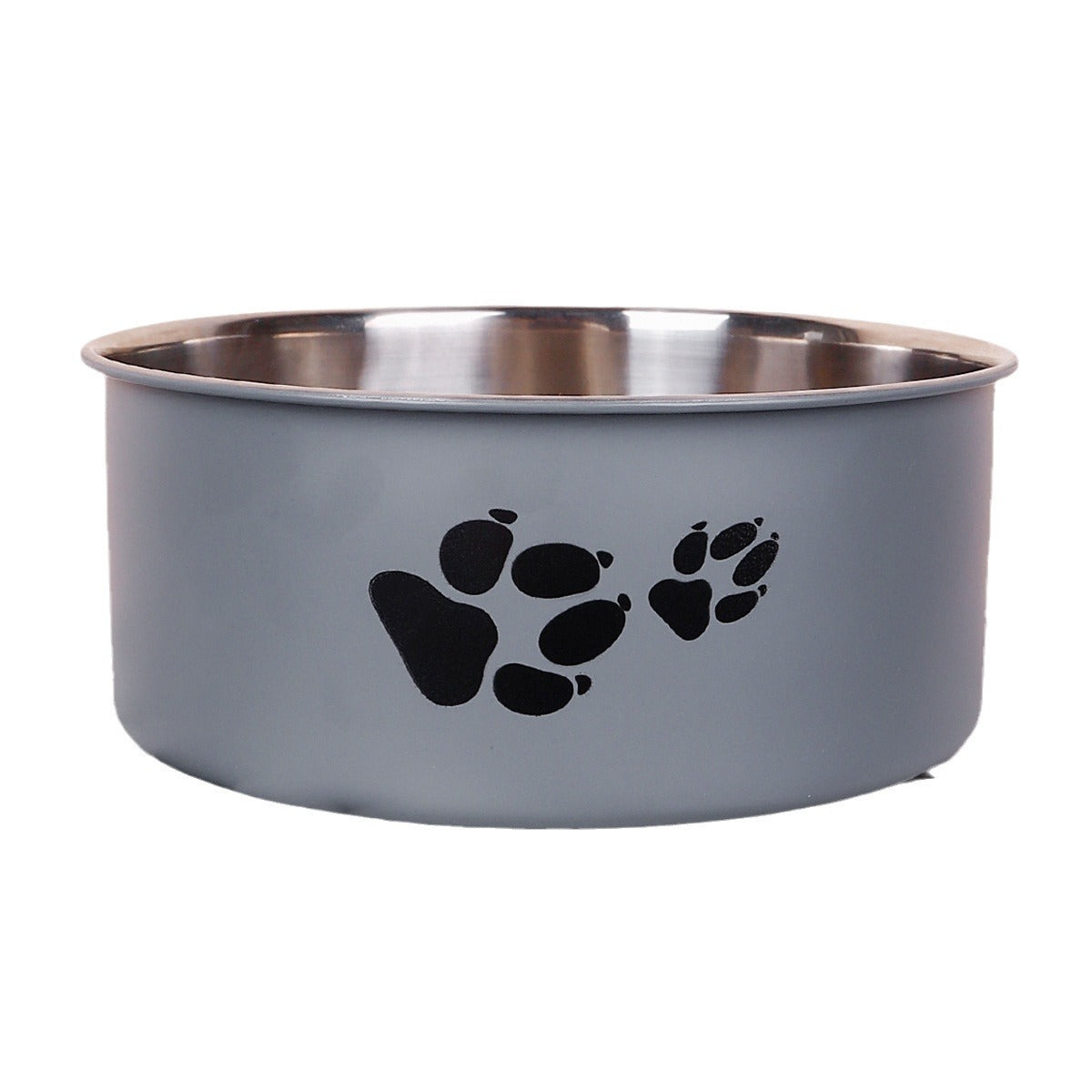 HKM-5101501 Large Capacity Stainless Steel Dog Bowl - Anti-Tumble Design for Cats
