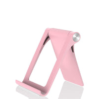 HKM-510291 Versatile Folding Mobile Phone and Tablet Desktop Stand - Adjustable 0°-360° Angle, Multiple Colors