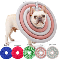 HKM-5103293 Lightweight Elizabethan Protective Cover for Cats and Dogs - Anti-Bite, Anti-Licking, Grooming Collar