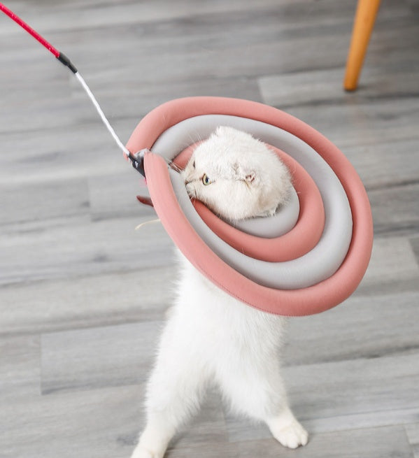 HKM-5103293 Lightweight Elizabethan Protective Cover for Cats and Dogs - Anti-Bite, Anti-Licking, Grooming Collar