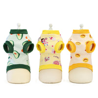 HKM-5103677 Cozy Cotton Cat Clothes for Autumn and Winter in Fun Designs