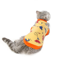 HKM-5103677 Cozy Cotton Cat Clothes for Autumn and Winter in Fun Designs