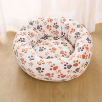 HKM-5105341 Plush Round Pet Nest Mat with Blanket in Various Colors and Sizes