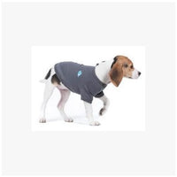 HKM-5105469 Gray Cotton Dog Vest for Pets - Comfortable Two-Legged Clothing in Various Sizes