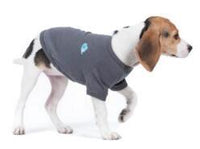 HKM-5105469 Gray Cotton Dog Vest for Pets - Comfortable Two-Legged Clothing in Various Sizes