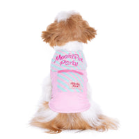 HKM-5105853 Cozy Pink Cloak Scarf Vest for Pets - Multiple Sizes Available