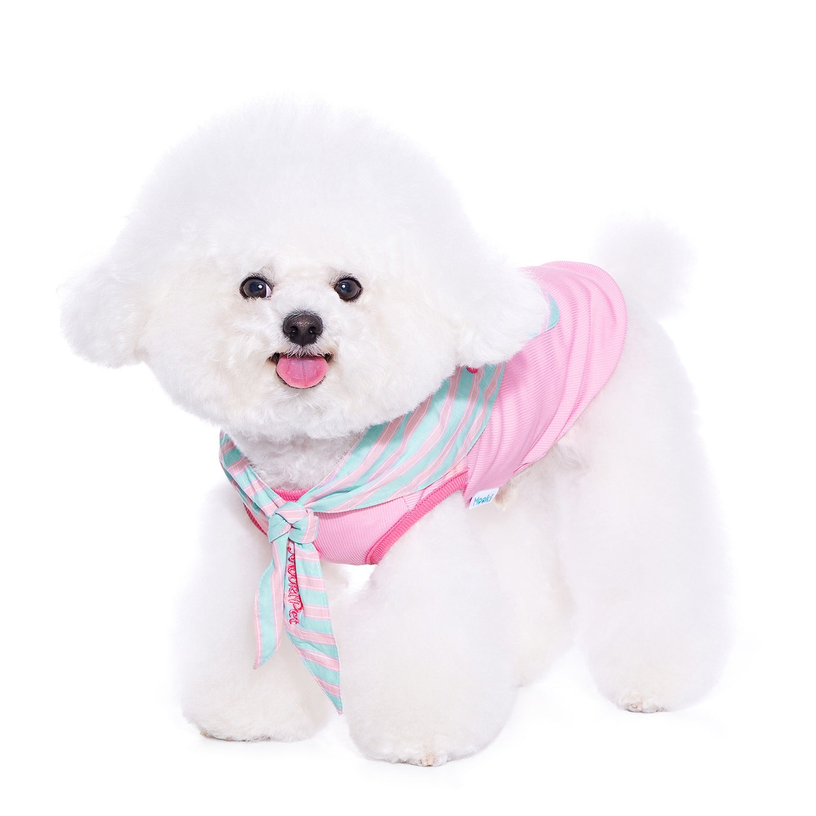 HKM-5105853 Cozy Pink Cloak Scarf Vest for Pets - Multiple Sizes Available