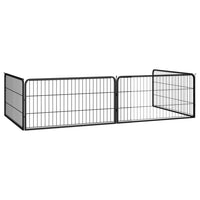HKM-5106365 4-Piece Powder-Coated Steel Dog Playpen - Easy Assembly, Spacious Design