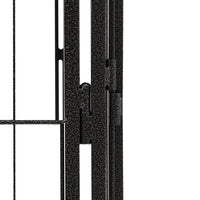 HKM-5106365 4-Piece Powder-Coated Steel Dog Playpen - Easy Assembly, Spacious Design