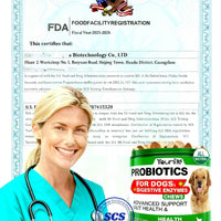 HKM-5107133 Probiotics Soft Chews for Dogs - Supports Seasonal Allergies, Gut and Digestive Health