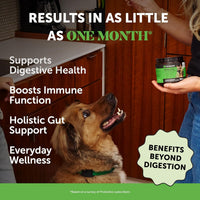 HKM-5107133 Probiotics Soft Chews for Dogs - Supports Seasonal Allergies, Gut and Digestive Health