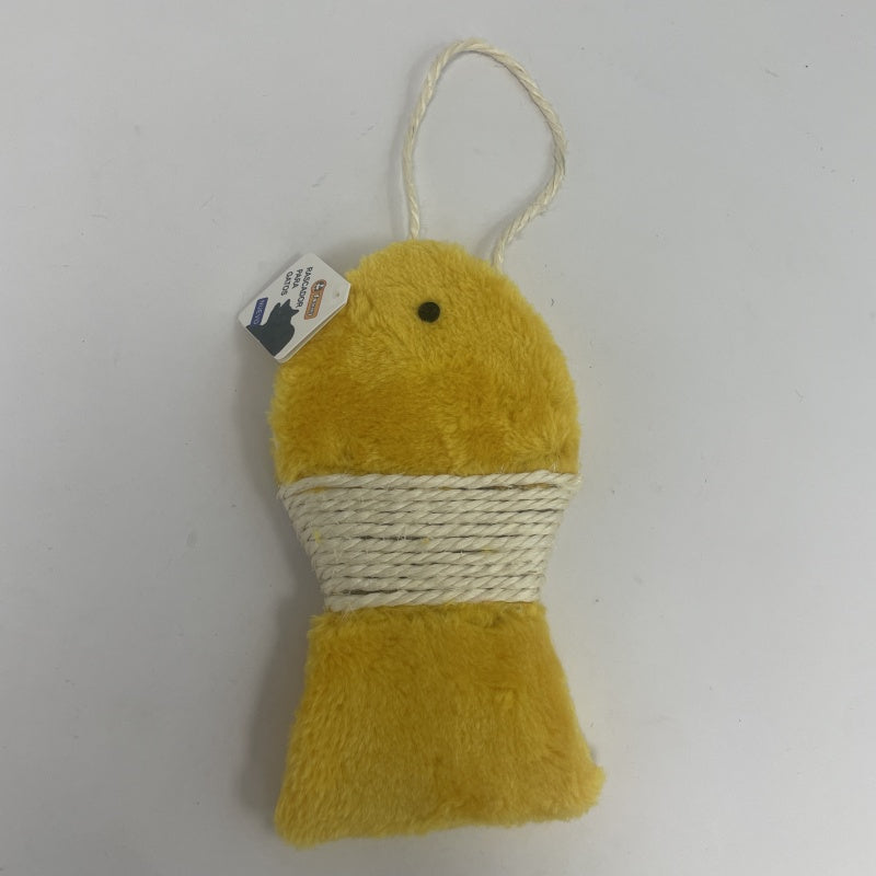 HKM-5107261 Fish-Shaped Cat Scratching Post for Playful Kittens and Cats