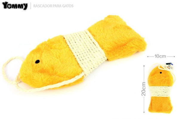 HKM-5107261 Fish-Shaped Cat Scratching Post for Playful Kittens and Cats