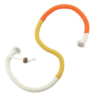 HKM-5107901 Cat Bite Rope Toy – Cotton Thread Pet Teaser Stick in Vibrant Colors