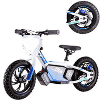 HKM-510995 Off-Road Electric Balance Bike for Kids - 12" Wheels, 2 Speed, Disc Brake, Aluminum Frame, 36V Lithium Battery