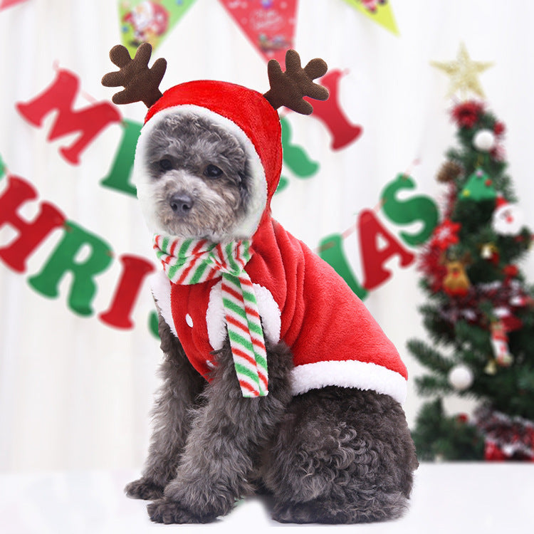 HKM-511059 Casual Cloth Dog Christmas Outfit for All Sizes