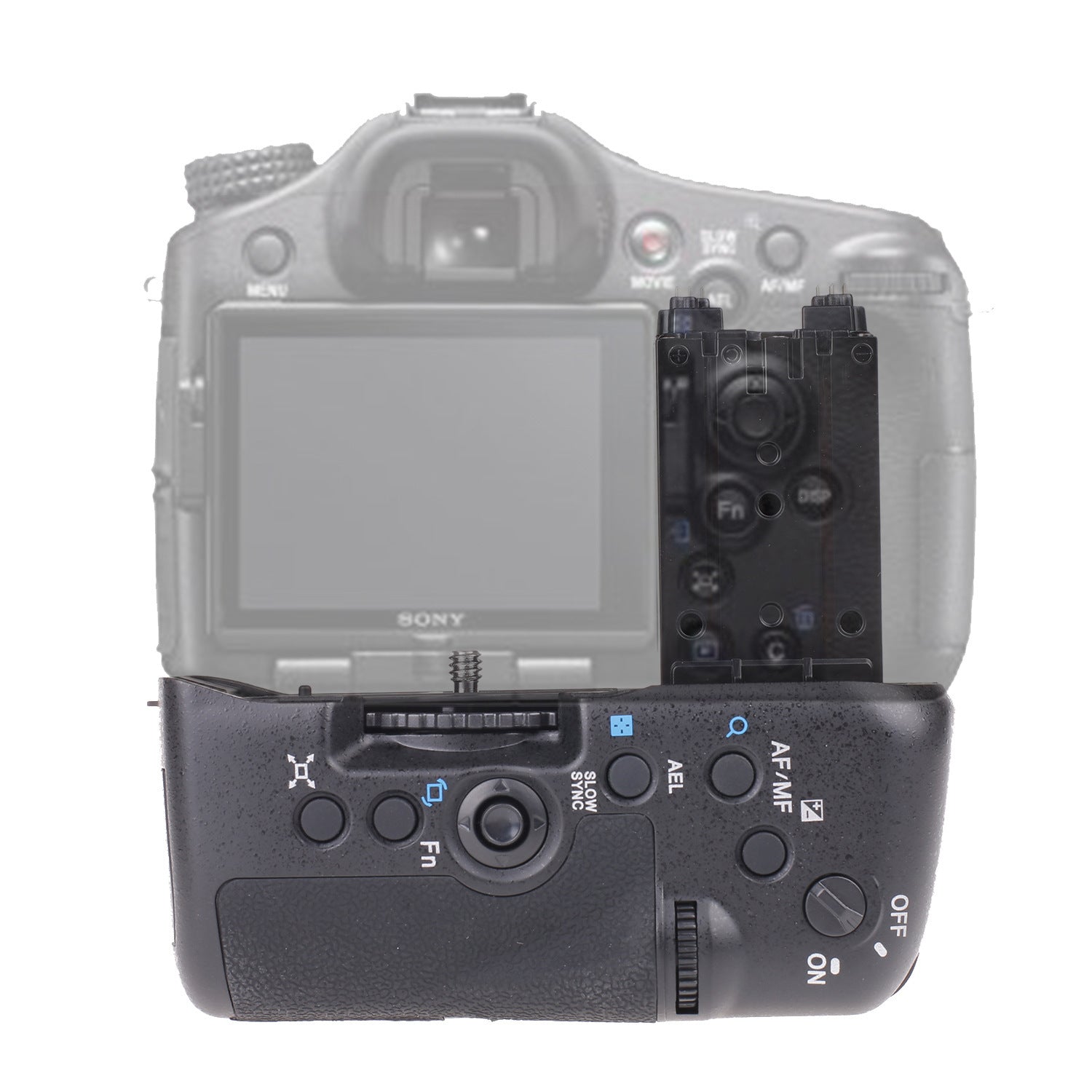 HKM-511251 Sony Camera Battery Case for SLR Handle - Compatible with SLT-A77V, SLT-A77, SLT-A77 II, SLT-A99 II - Engineering Plastic Construction, Long-Lasting Power
