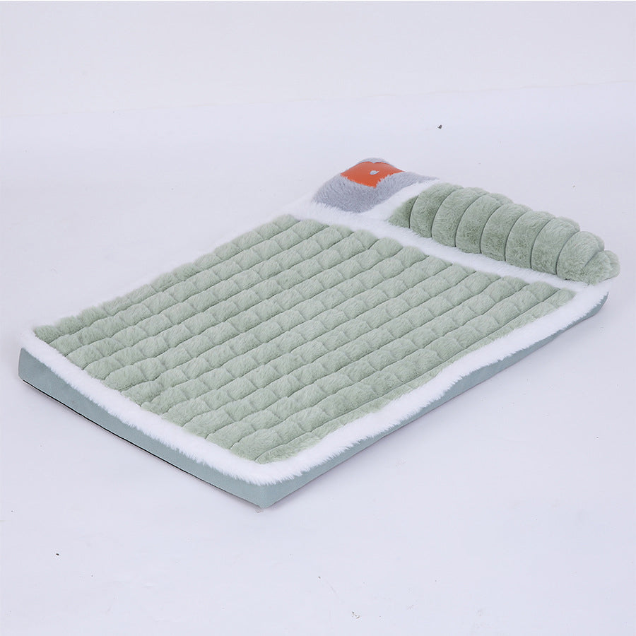 HKM-5114301 Cozy Detachable Dog Bed Mat for Large Dogs - Washable, Ideal for Autumn and Winter