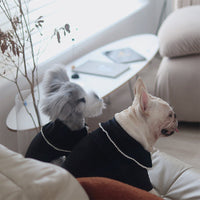 HKM-5114429 Velvet Princess Skirt for Small and Medium Dogs and Cats - Black, Multiple Sizes Available