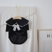 HKM-5114429 Velvet Princess Skirt for Small and Medium Dogs and Cats - Black, Multiple Sizes Available