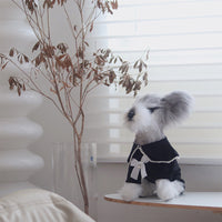 HKM-5114429 Velvet Princess Skirt for Small and Medium Dogs and Cats - Black, Multiple Sizes Available