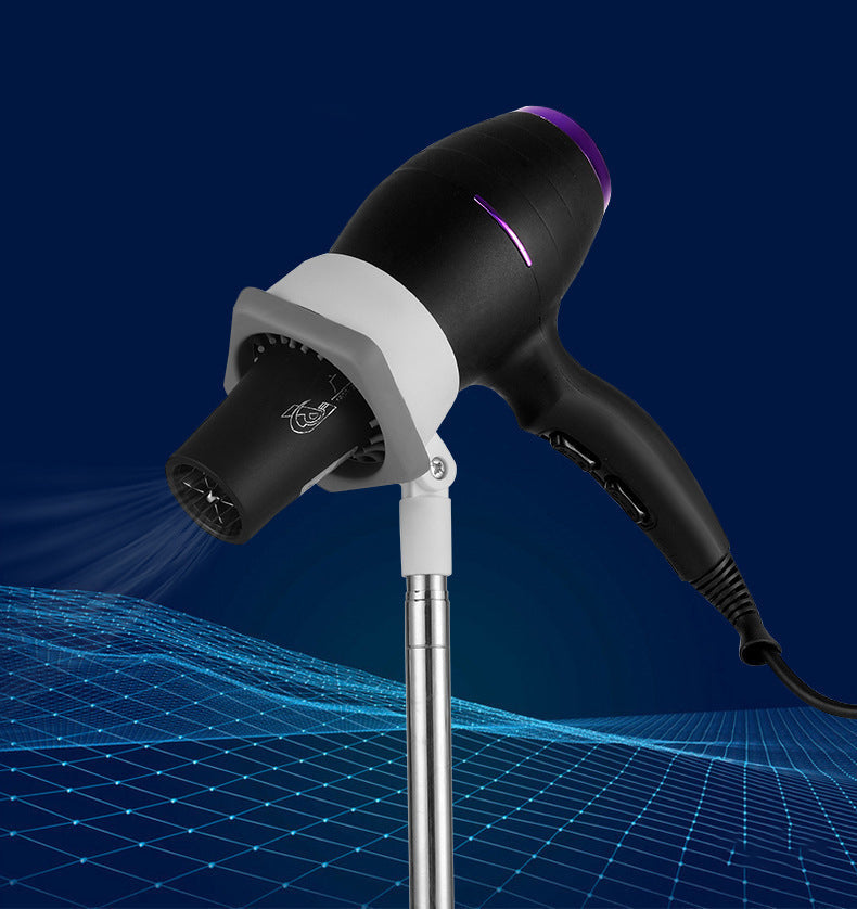 HKM-5114685 Adjustable Pet Hair Dryer Stand with 180-Degree Rotation and Water-Filled Base