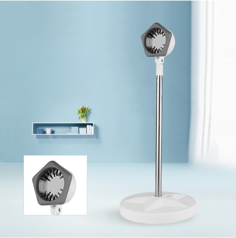 HKM-5114685 Adjustable Pet Hair Dryer Stand with 180-Degree Rotation and Water-Filled Base