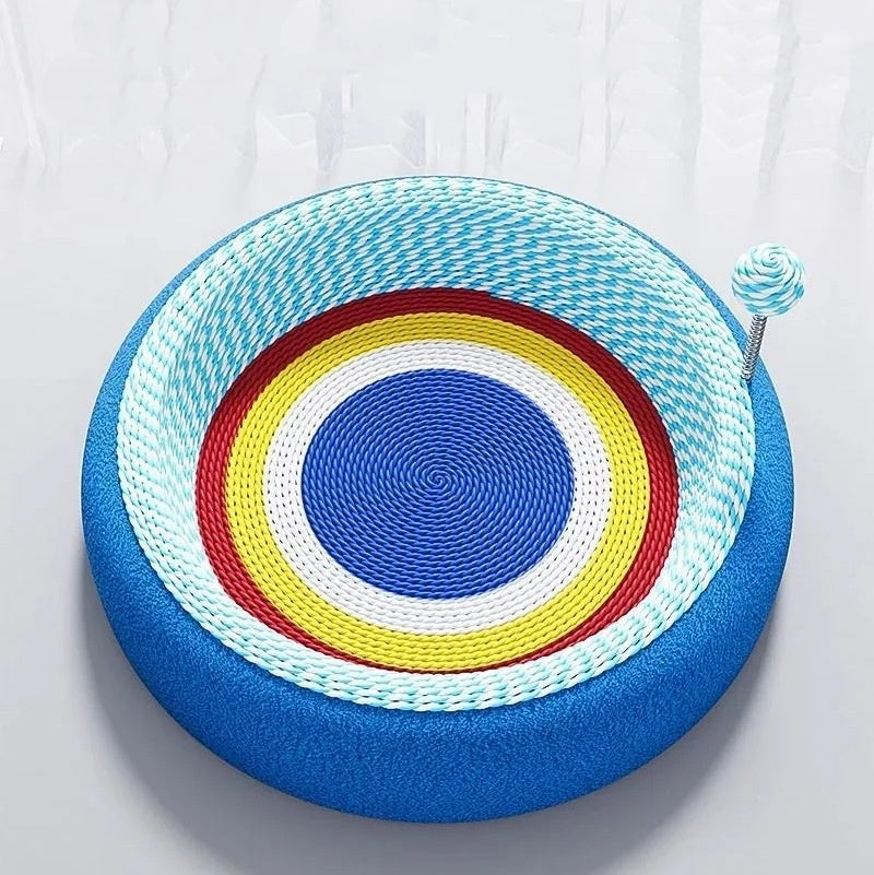 HKM-511571 Sisal Cat Scratch Board Nest - Durable, Non-Chip Design for All Seasons