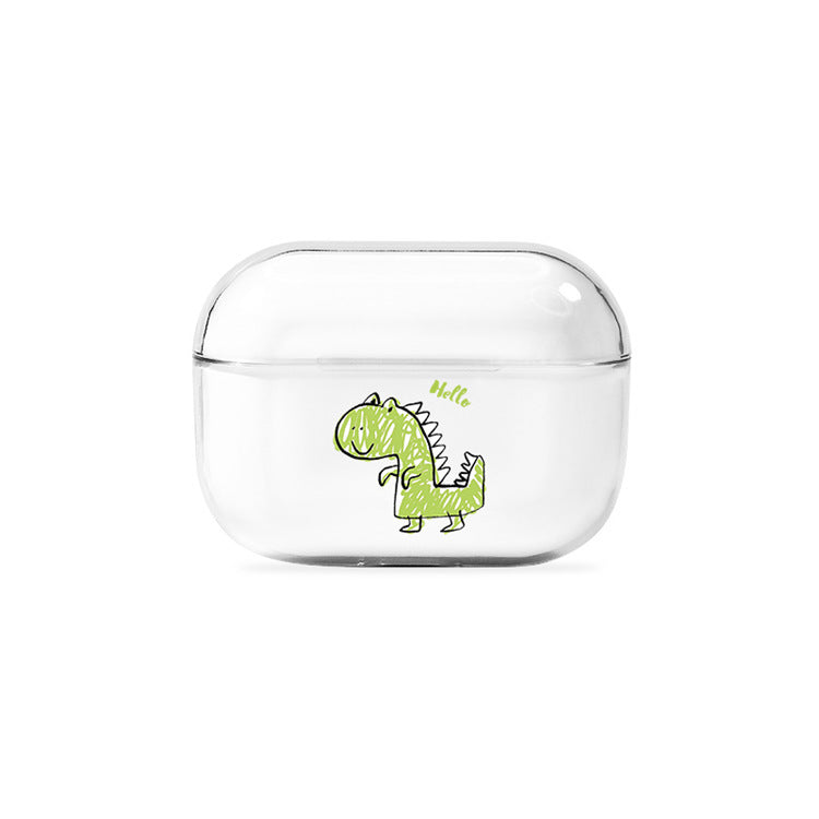 HKM-511635 Cartoon Painting Protective Shell for AirPods 3 - Durable PC Hard Shell Design