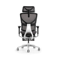 HKM-511827 Ergonomic High Back Mesh Swivel Office Chair with Footrest – Modern Executive Design