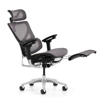 HKM-511827 Ergonomic High Back Mesh Swivel Office Chair with Footrest – Modern Executive Design