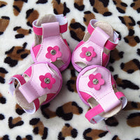 HKM-5119421 Non-Slip PU Summer Sandals for Small Pets - Cute and Wear-Resistant Puppy Shoes