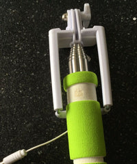 HKM-511955 Folding Selfie Stick for Cell Phones with Adjustable Height and Wide Compatibility