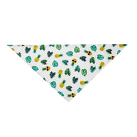 HKM-5120189 Summer Donut Triangle Scarf for Pets - Soft Cotton Fabric, Machine Washable, Ideal for Daily Wear and Outdoor Activities