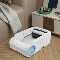 HKM-512019 Lightweight Automatic Cat Litter Box with APP Control, Anti-Odor Features, and Easy Clean Design