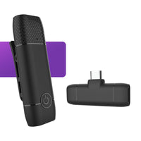 HKM-512083 Compact Noise Reduction Mini Microphone for Mobile Phones - 10-Hour Battery Life, 20m Range, Automatic Connection