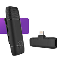 HKM-512083 Compact Noise Reduction Mini Microphone for Mobile Phones - 10-Hour Battery Life, 20m Range, Automatic Connection