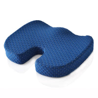 HKM-512083 Memory Foam Coccyx Cushion for Chairs, Floors, Meditation, Car & Outdoor Use
