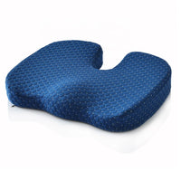 HKM-512083 Memory Foam Coccyx Cushion for Chairs, Floors, Meditation, Car & Outdoor Use
