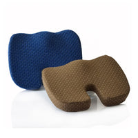 HKM-512083 Memory Foam Coccyx Cushion for Chairs, Floors, Meditation, Car & Outdoor Use
