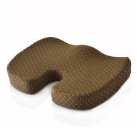 HKM-512083 Memory Foam Coccyx Cushion for Chairs, Floors, Meditation, Car & Outdoor Use