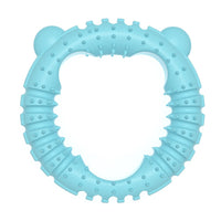 HKM-5121213 Medium Bite-Resistant Ring Dog Toy in Gentleman Blue, Cherry Blossom Powder, or Avocado Green