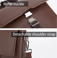 HKM-512275 Classic Fashion Crossbody Bag in Genuine Leather for Men - Versatile Sling Messenger Style