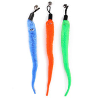 HKM-5123389 Retractable Feather Bell Cat Toy Fishing Head Replacement Set, 12 Pieces