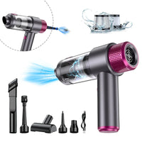 HKM-512467 Portable Cordless Handheld Vacuum Cleaner with 16000PA Suction Power for Home, Office, and Pet Cleaning